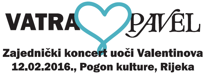 Vatra i Pavel zajednički koncert za Valentinovo, 12.02.2016., Rijeka